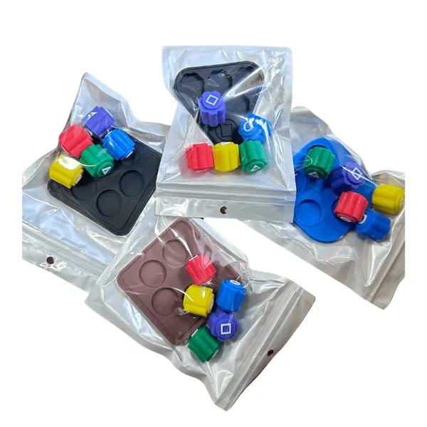 Gry Gonggi Squid Games - Mini zabawki kolekcjonerskie z podstawką
