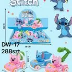 Samochodzik Stitch Truck inercyjny 10x5.5x7.5cm, mix wzorów