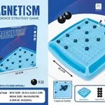 Gra strategiczna Magnetism PK12547, plansza 28cm, 32 kulki