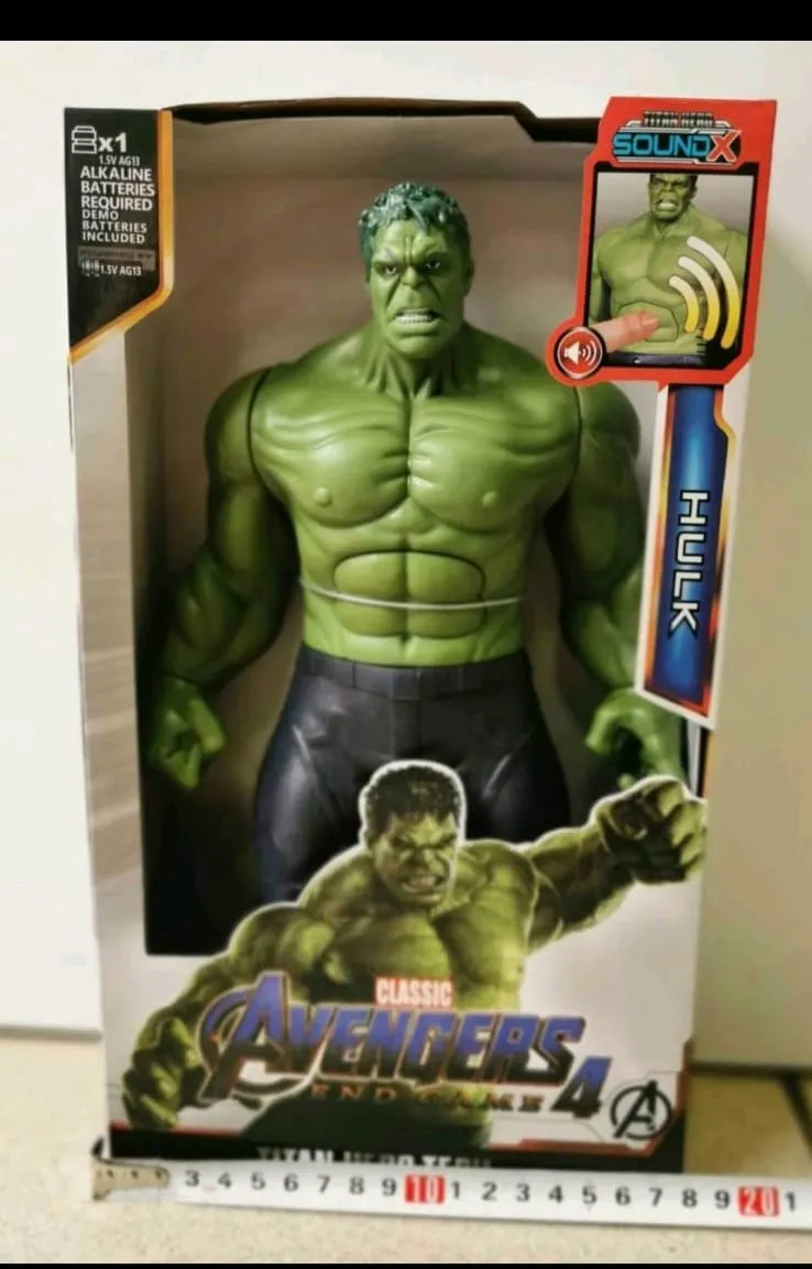 Figurka Hulk Avengers Endgame z dźwiękiem 20cm SoundX