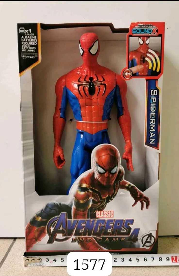 Figurka Spiderman z dźwiękiem, Avengers Endgame, SoundX