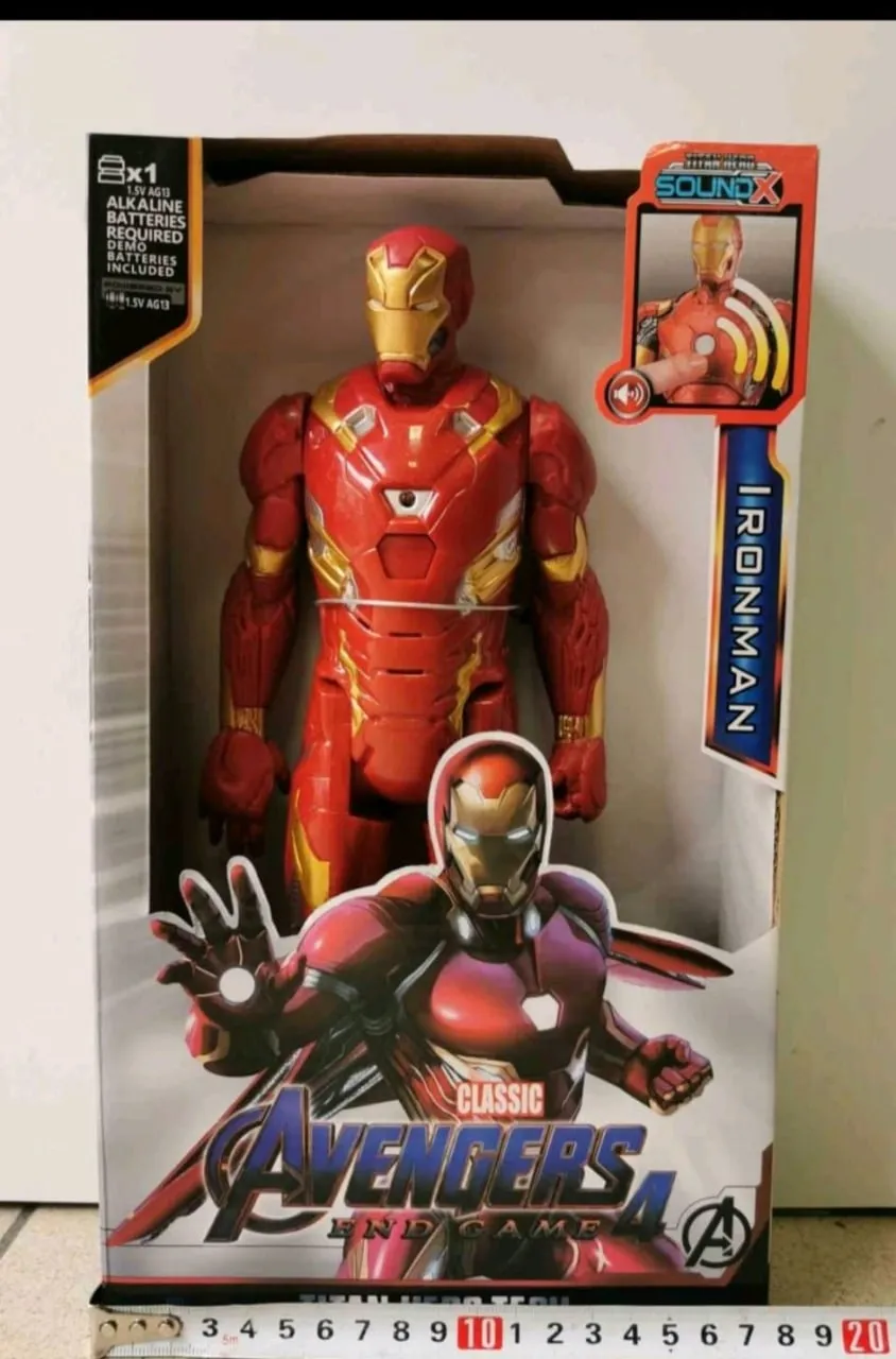 Figurka Iron Man Avengers Endgame z dźwiękiem Sound FX