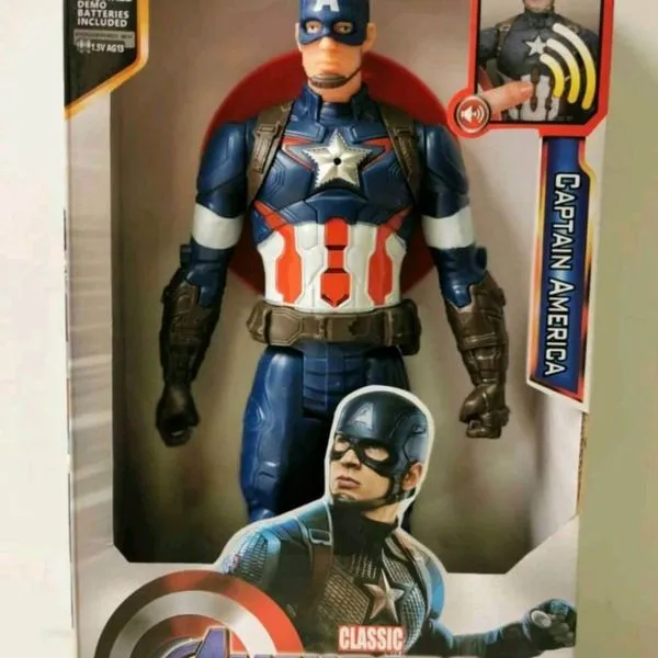 Figurka Kapitan Ameryka Avengers End Game z dźwiękiem 30cm