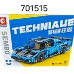 Klocki Sembo Technic Niebieski Samochód 701515, 527 elementów