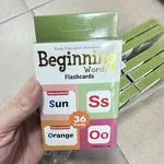 Fiszki edukacyjne Beginning Words Flashcards 36 szt.