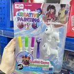 Zestaw kreatywny Creative Painting - figurki do malowania i mycia