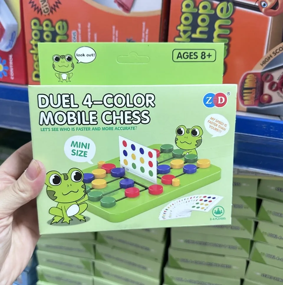 Gra Mobilne Szachy Duel 4 Kolory Mini Size PK12740 ZD