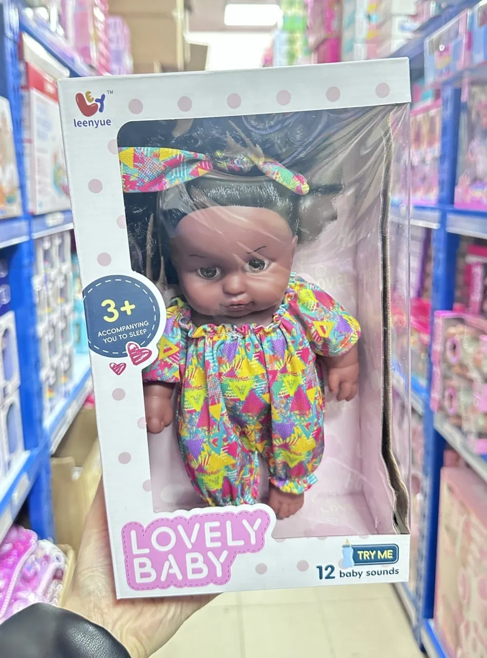 Lalka Lovely Baby z akcesoriami, wiek 3+, 12 dźwięków