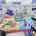 Zestaw 4 gier podróżnych 4in1 Travel Games Grafix