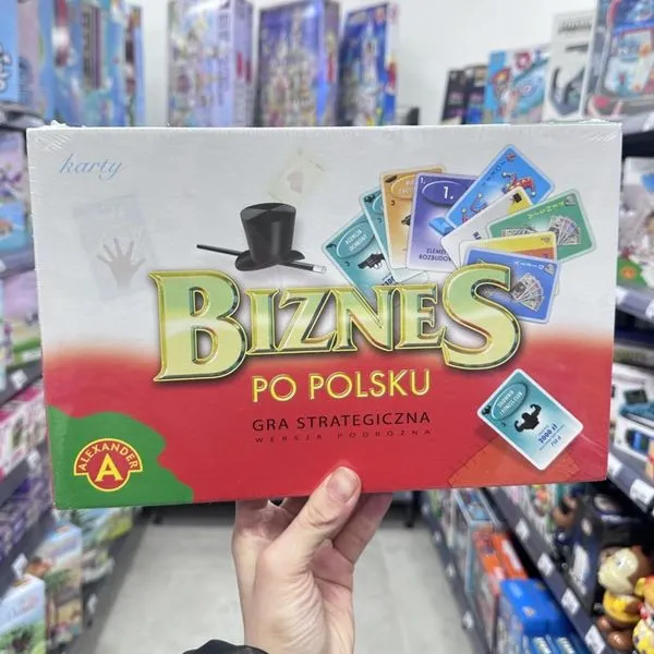 Gra strategiczna Biznes Po Pol - wersja podróżna