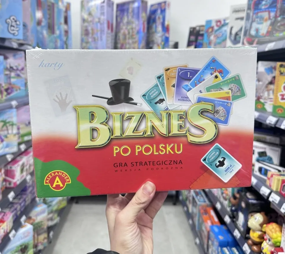Gra strategiczna Biznes Po Pol - wersja podróżna