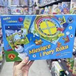 Gra edukacyjna Miesiące i Pory Roku Alexander z puzzlami