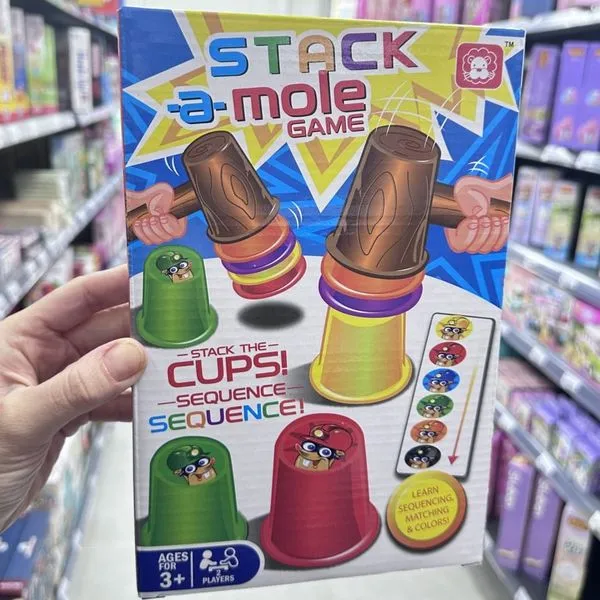 Gra zręcznościowa Stack a Mole Game PK12774 - układanie sekwencji