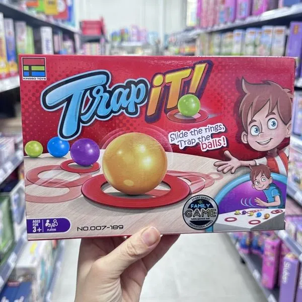 Gra zręcznościowa Trap It! Family Game PK12775 - Łapanie piłeczek