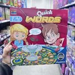 Gra planszowa Quick Words dla dzieci od 5 lat, Kingso Toys