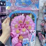 Zestaw do krojenia ciasta z lalką i akcesoriami, różowy