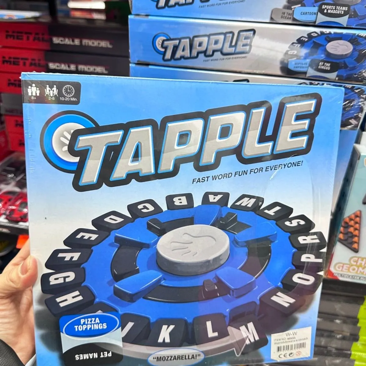 Gra planszowa Tapple Fast Word Fun for Everyone, 2-8 graczy
