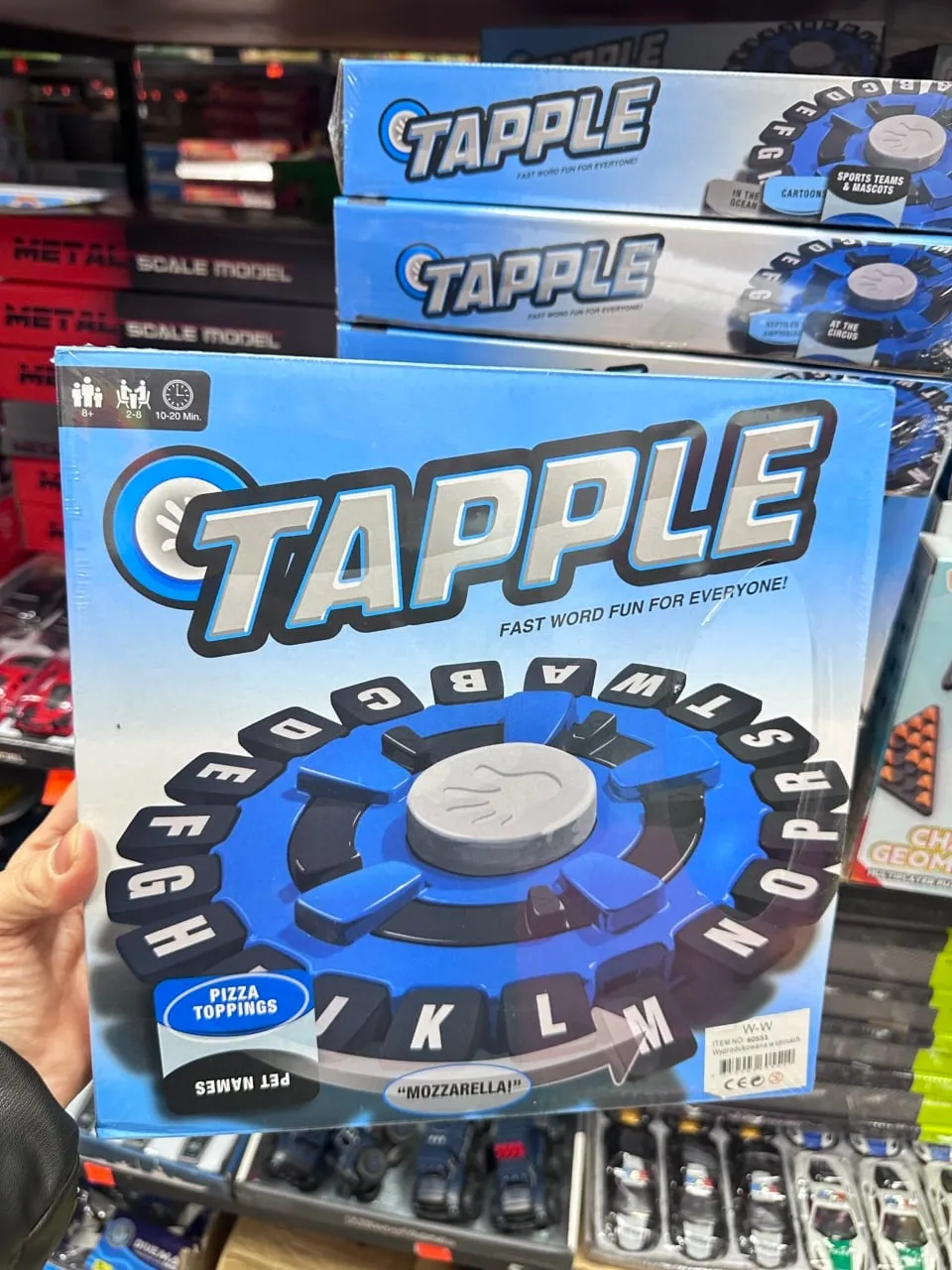 Gra planszowa Tapple Fast Word Fun for Everyone, 2-8 graczy