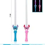 Świecąca pałka LED Stitch 71cm z muzyką i światłem RGB