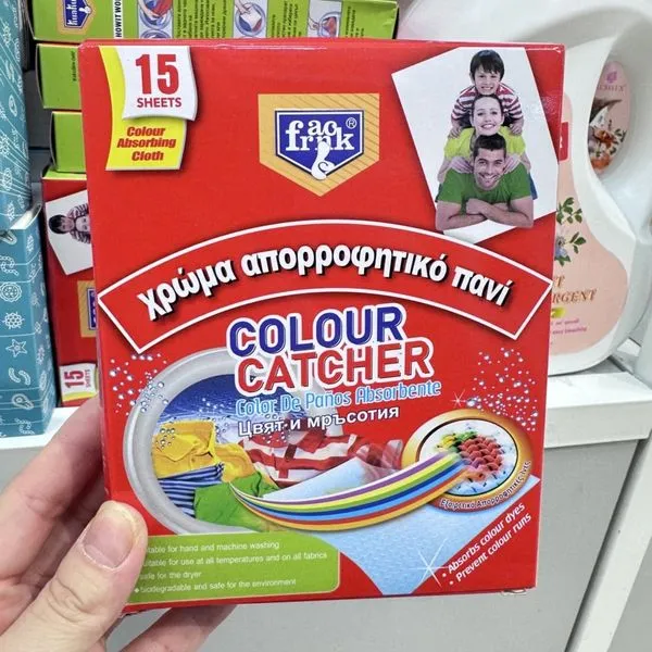 Chusteczki Colour Catcher 15 szt. zapobiegające farbowaniu