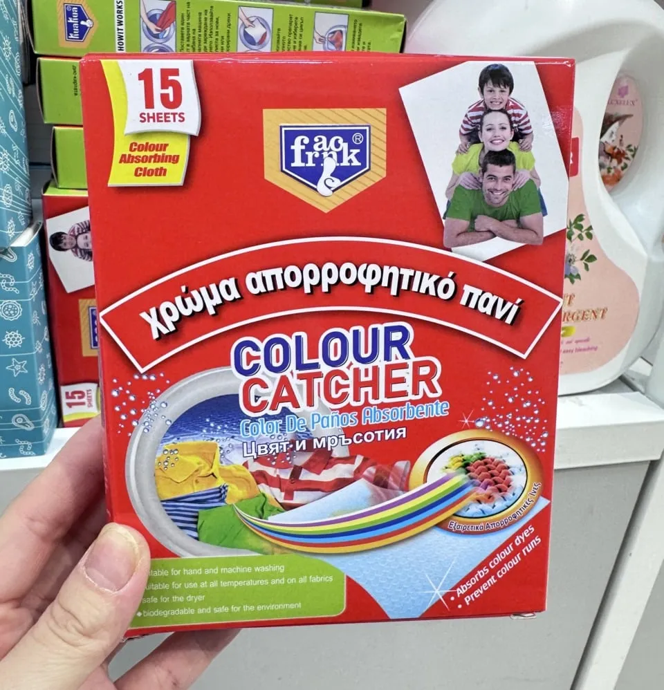 Chusteczki Colour Catcher 15 szt. zapobiegające farbowaniu