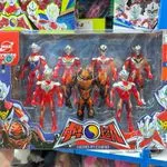 Figurki Hero in China PK13050 - zestaw 6 szt. 7 postaci akcji