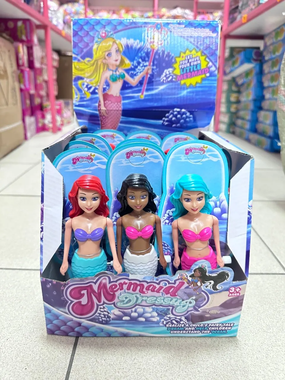 Lalki Syrenki Mermaid Dressing PK13075 - Zestaw 3 Kolory