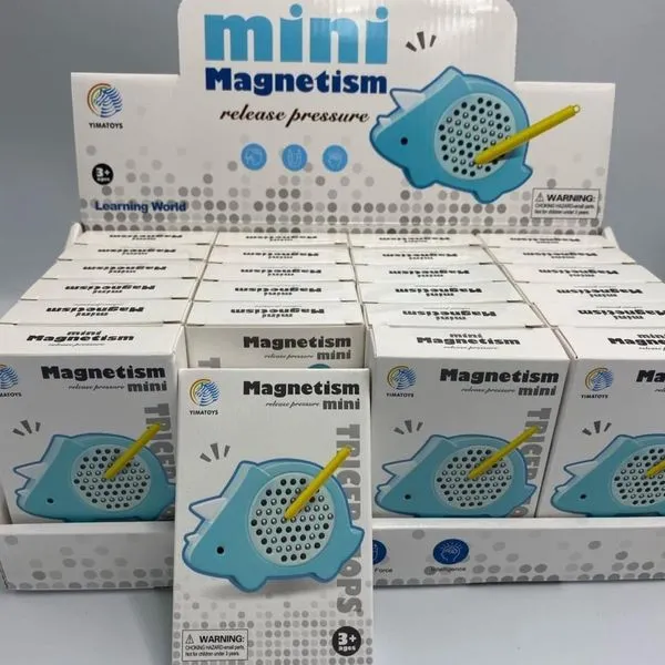 Zabawka Mini Magnetism - magnetyczna łapka na kulki, Dinozaur 24szt