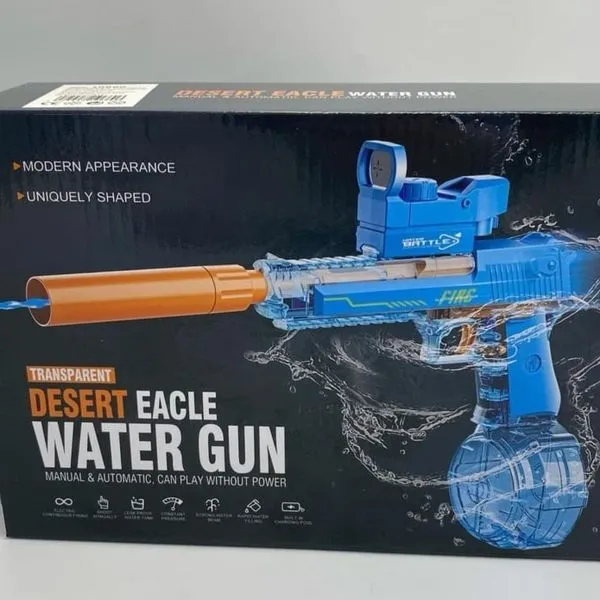 Pistolet na wodę Desert Eagle PK13129 - transparentny automat