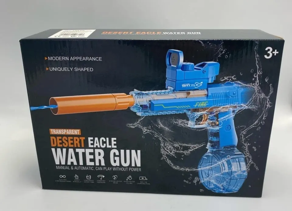 Pistolet na wodę Desert Eagle PK13129 - transparentny automat