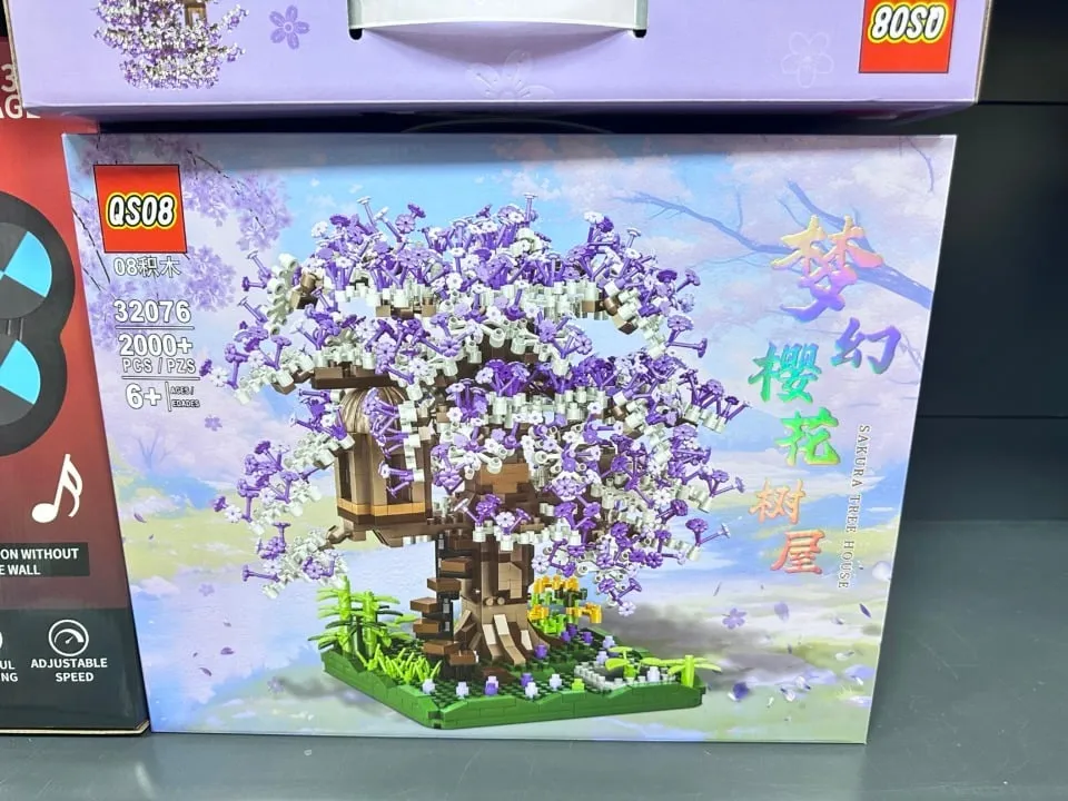 Klocki Drzewko Wiśniowe Sakura Tree House 3207 el. QS08