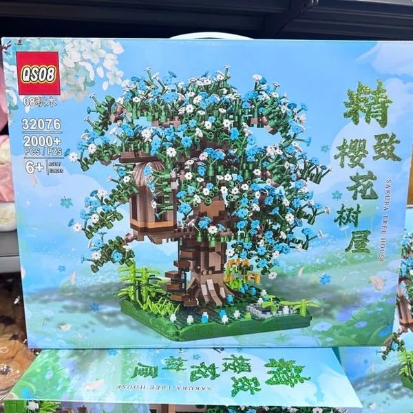 Klocki Drzewko Sakura 32076 2000+ elementów QS08 Tree House