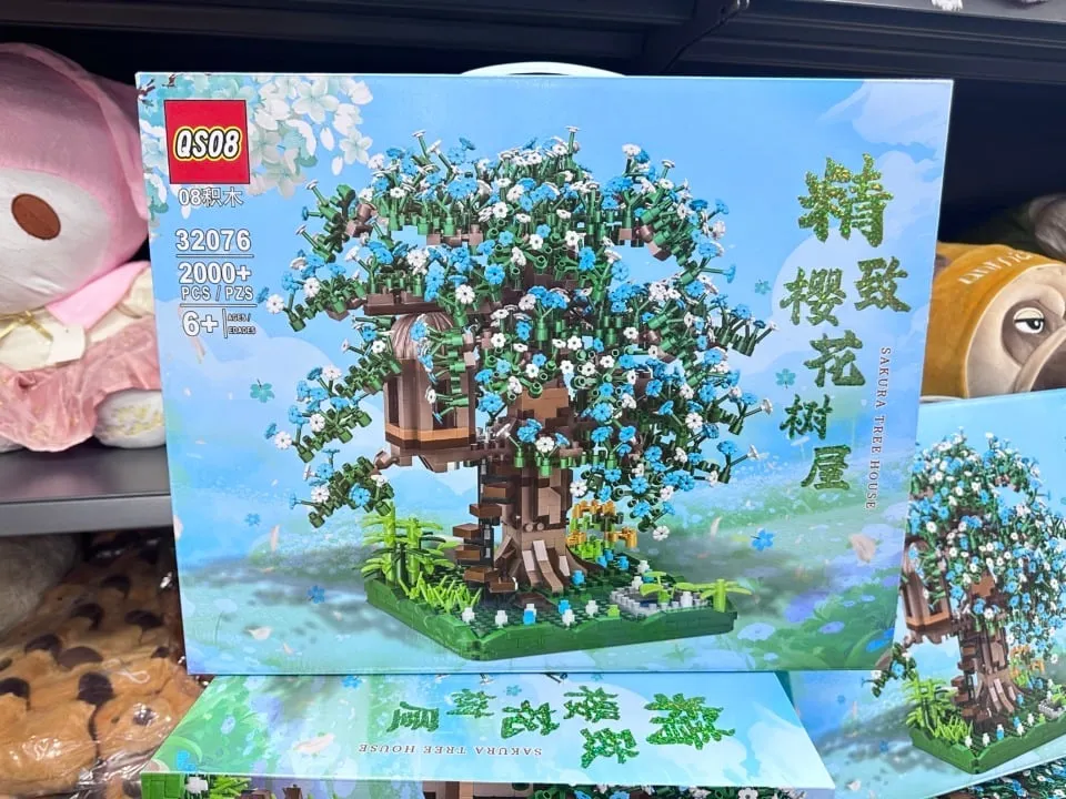 Klocki Drzewko Sakura 32076 2000+ elementów QS08 Tree House