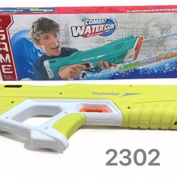 Pistolet na wodę Superior żółto-biały 280ml zasięg 8-10m
