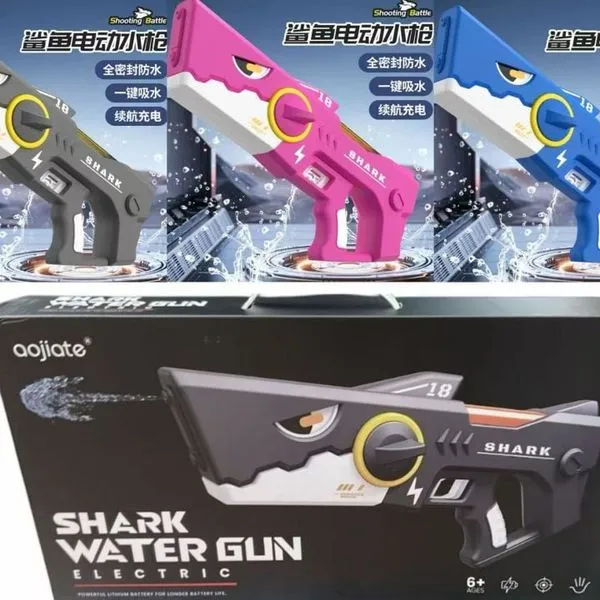 Pistolet na wodę elektryczny Shark Aojiate automat wodny