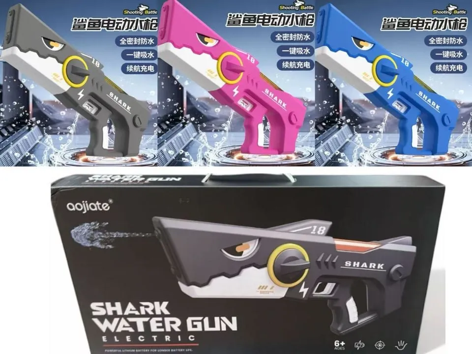 Pistolet na wodę elektryczny Shark Aojiate automat wodny