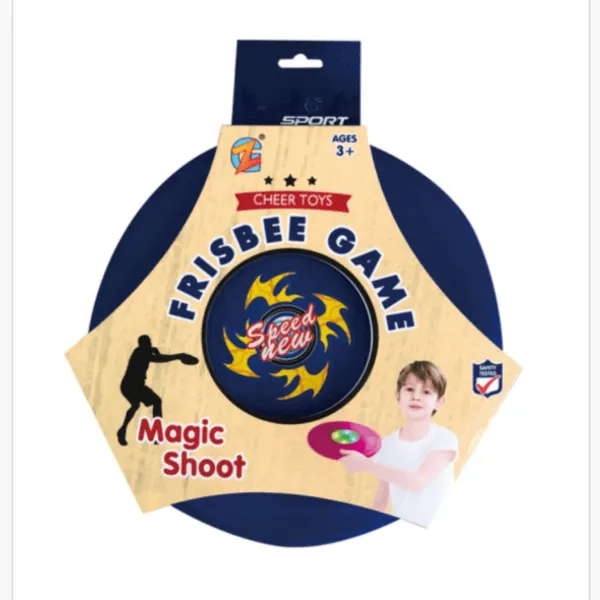 Zabawka Frisbee Game Cheer Toys Magic Shoot Speed Club dla dzieci od 3 lat, granatowe