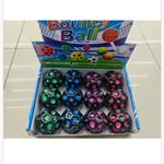Piłka Bouncy Ball z otworami - mix kolorów, 24 szt.