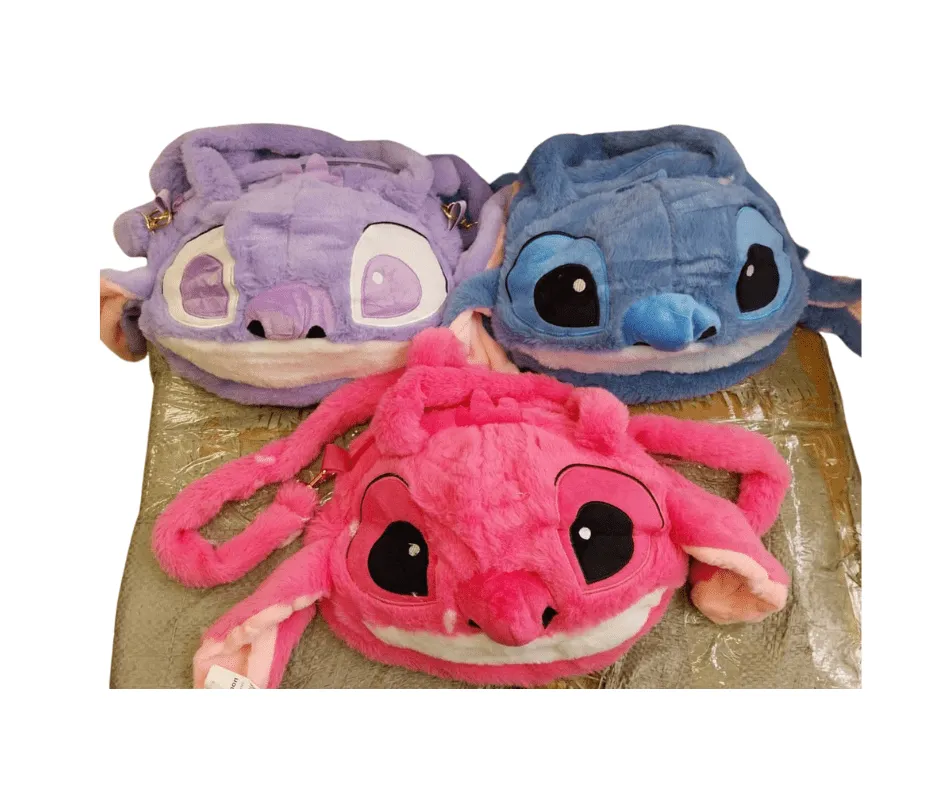 Torebka maskotka pluszowa Stitch Angel mix kolorów