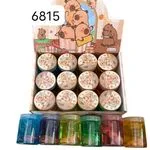 Zabawka Slime w Słoiczku z Misiami - Kolorowy Mix 24 szt.