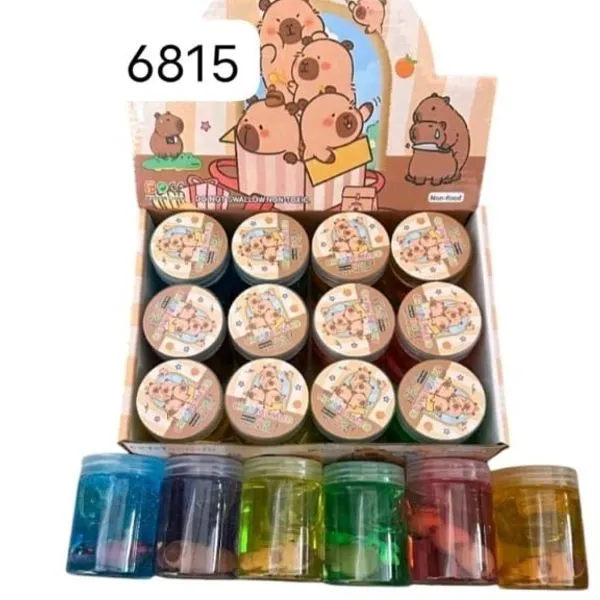 Zabawka Slime w Słoiczku z Misiami - Kolorowy Mix 24 szt.