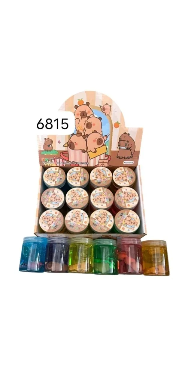 Zabawka Slime w Słoiczku z Misiami - Kolorowy Mix 24 szt.