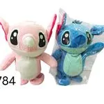 Maskotka Pluszowa Stitch Różowa i Niebieska - Miękki Plusz 6 szt.