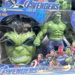 Zestaw Figurka Hulk i Maska Avengers z Dźwiękiem i Światłem, 2w1