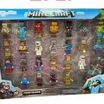 Zestaw figurek Minecraft Minifigures PK13421 - 24 sztuki w oknie