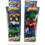 Zestaw 6 aut terenowych Racer Drive! Monster Trucki plastikowe