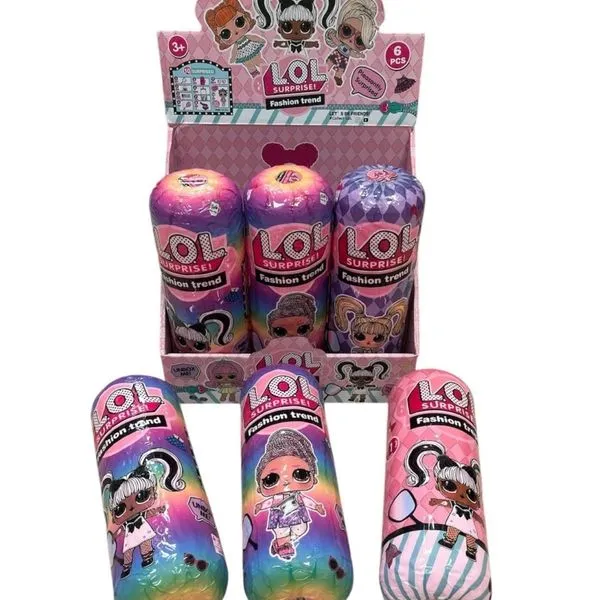 Lalki LOL Surprise Fashion Trend PK13425 - Tuby Niespodzianki 6szt