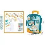 Zestaw Dentysty w Walizce na Kółkach PK13434 19el. 23x11x34cm