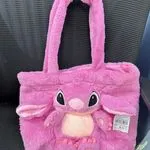 Torebka maskotka pluszowa różowa Stitch Angel dla dzieci