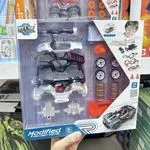 Zestaw do modyfikacji auta policyjnego Modified Die Cast Metal 17el. PK13525
